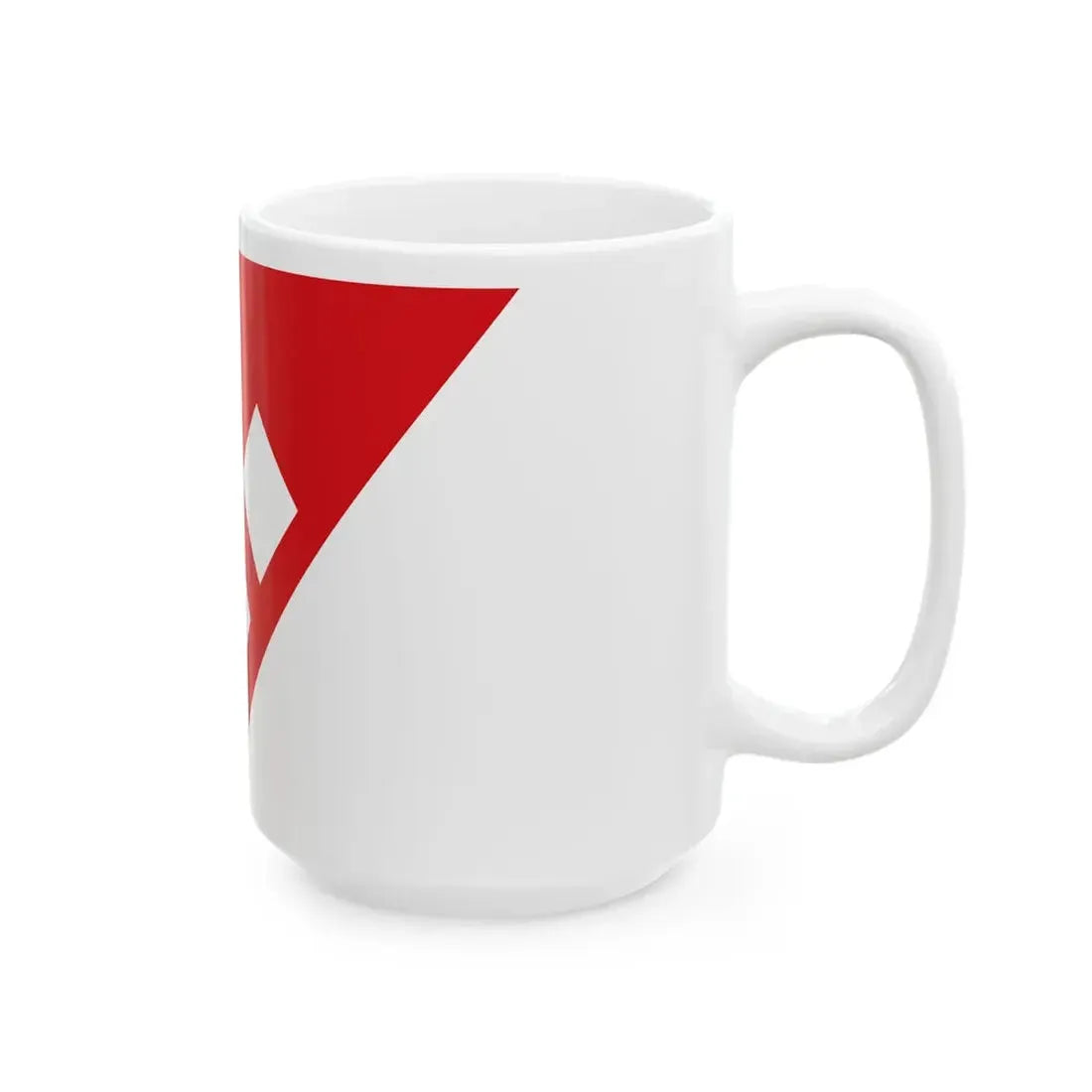 Flag of Rijkevorsel (Belgium) White Coffee Mug - Go Mug Yourself