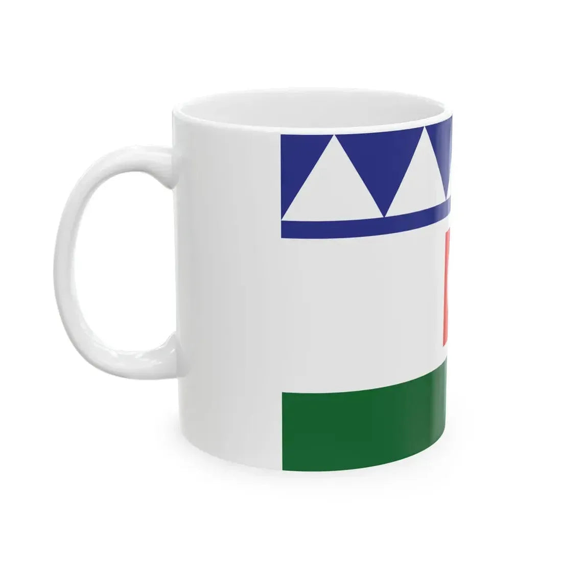 Flag of Rincon Bonaire Netherlands (Netherlands) White Coffee Mug - Go Mug Yourself