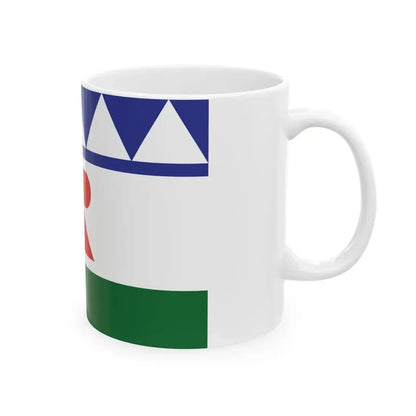 Flag of Rincon Bonaire Netherlands (Netherlands) White Coffee Mug - Go Mug Yourself