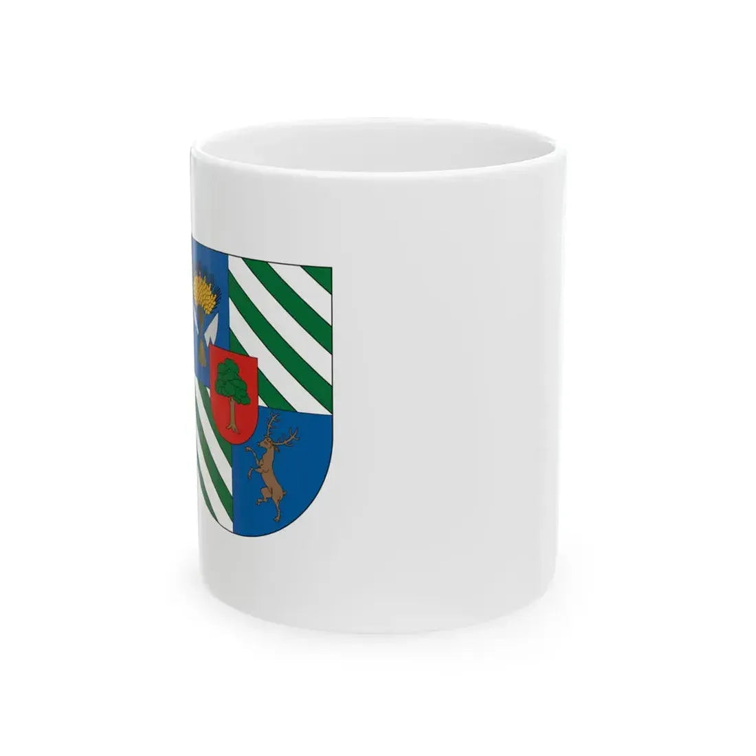 Flag of Rinyakovacsi (Hungary) White Coffee Mug 11oz - Go Mug Yourself