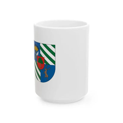 Flag of Rinyakovacsi (Hungary) White Coffee Mug 15oz - Go Mug Yourself