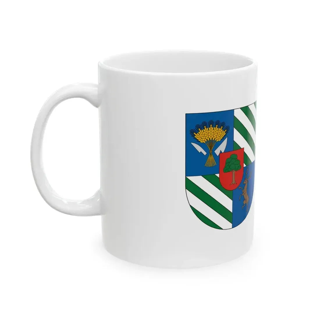 Flag of Rinyakovacsi (Hungary) White Coffee Mug - Go Mug Yourself