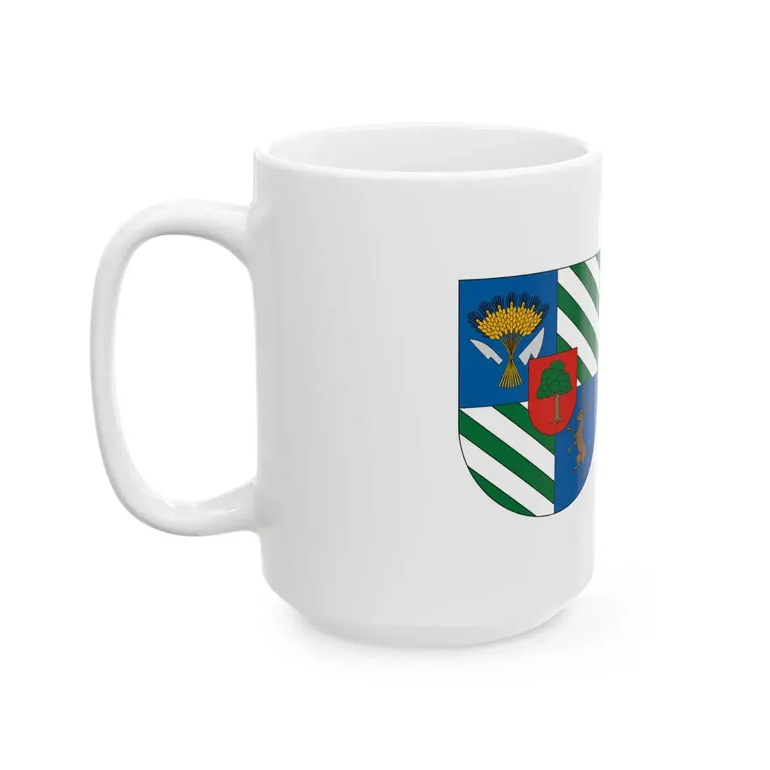Flag of Rinyakovacsi (Hungary) White Coffee Mug - Go Mug Yourself