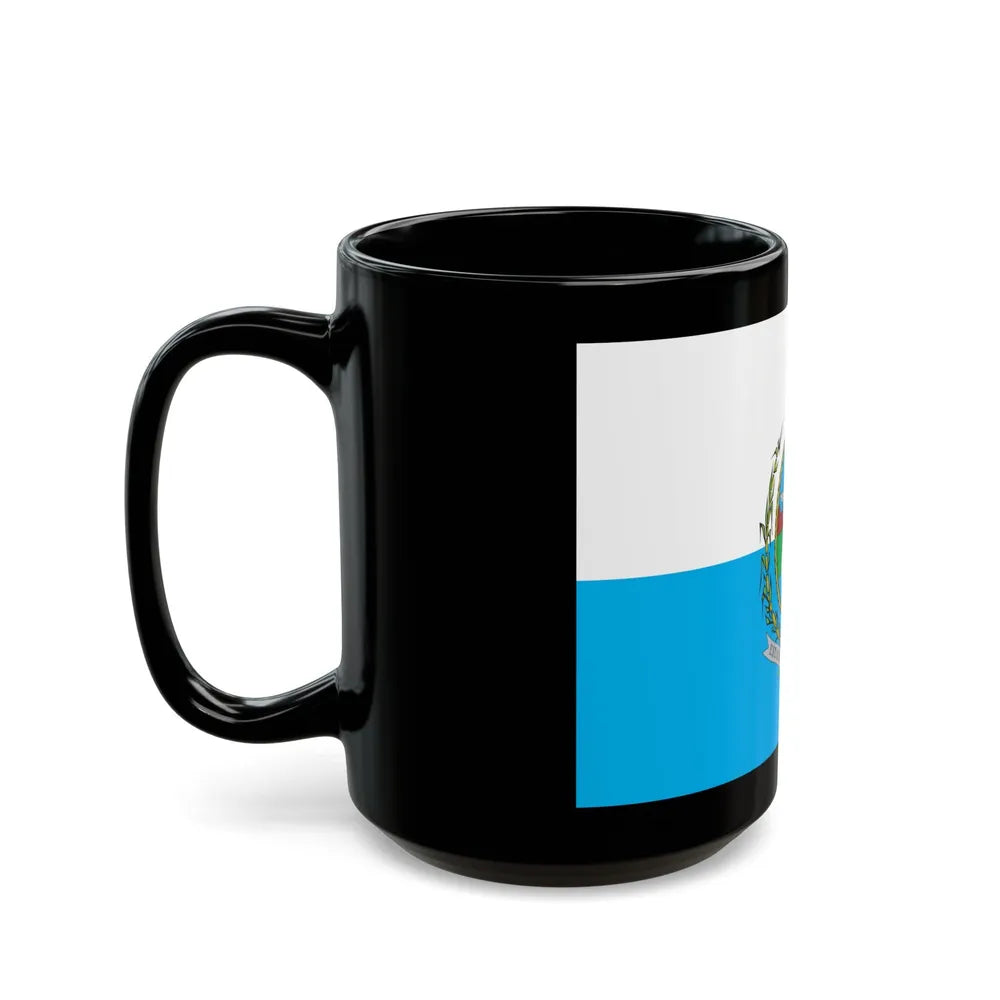 Flag of Rio de Janeiro Brazil - Black Coffee Mug-Go Mug Yourself