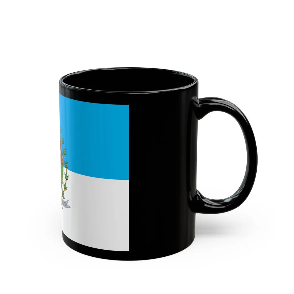 Flag of Rio de Janeiro Brazil - Black Coffee Mug-Go Mug Yourself