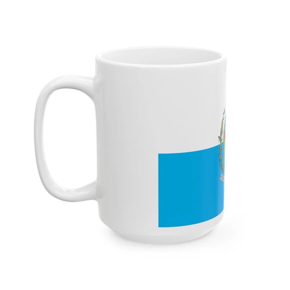 Flag of Rio de Janeiro Brazil - White Coffee Mug-Go Mug Yourself