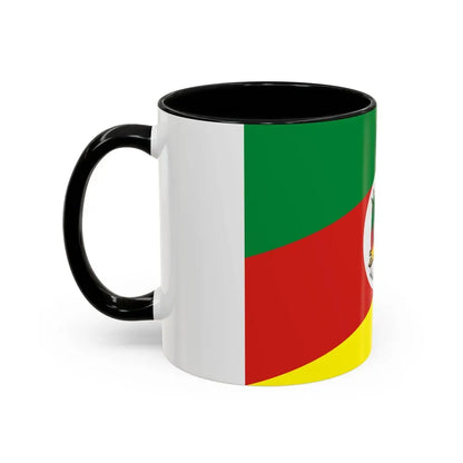 Flag of Rio Grande do Sul Brazil - Accent Coffee Mug - Go Mug Yourself