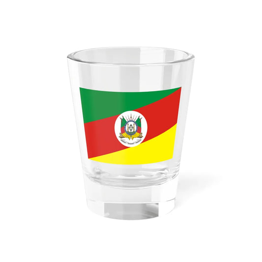 Flag of Rio Grande do Sul Brazil - Shot Glass 1.5oz 1.5oz - Go Mug Yourself