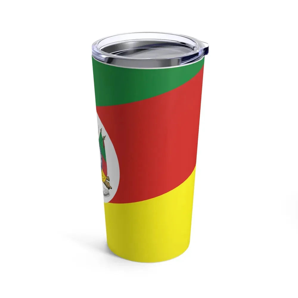 Flag of Rio Grande do Sul Brazil - Tumbler 20oz - Go Mug Yourself