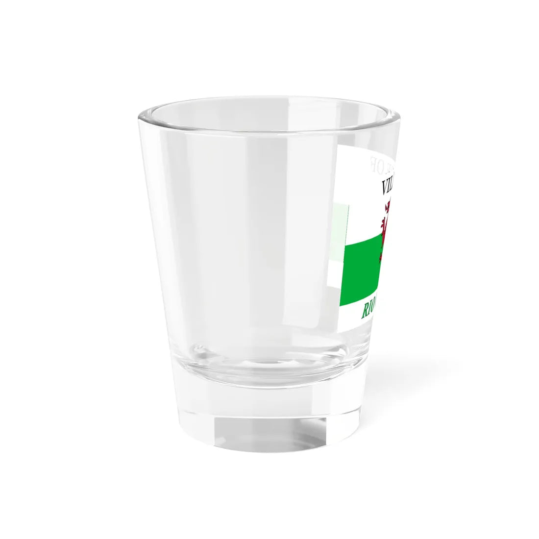 Flag of Rio Grande Ohio (United States) Shot Glass 1.5oz - Go Mug Yourself