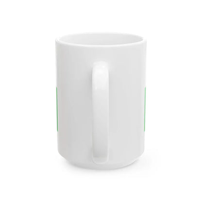 Flag of Rio Grande Ohio (United States) White Coffee Mug - Go Mug Yourself
