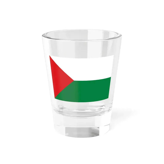 Flag of Rioverde (Ecuador) Shot Glass 1.5oz 1.5oz - Go Mug Yourself