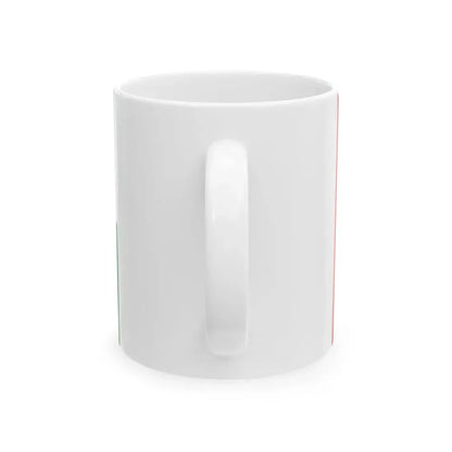 Flag of Rioverde (Ecuador) White Coffee Mug - Go Mug Yourself