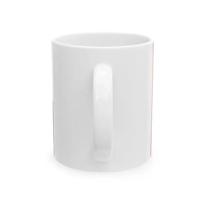 Flag of Rioverde (Ecuador) White Coffee Mug - Go Mug Yourself