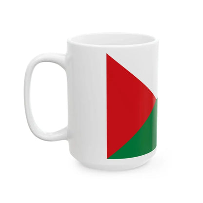 Flag of Rioverde (Ecuador) White Coffee Mug - Go Mug Yourself