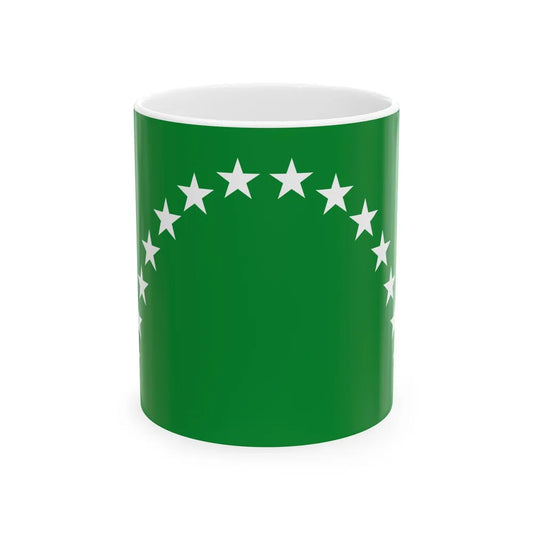 Flag of Risaralda (Colombia) White Coffee Mug 11oz - Go Mug Yourself