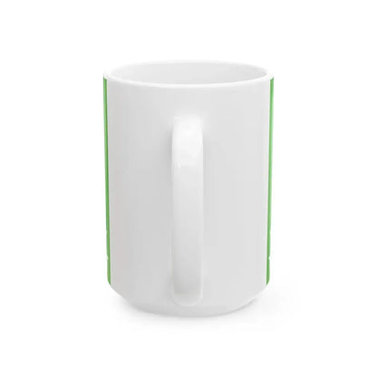 Flag of Risaralda Department (Colombia) White Coffee Mug - Go Mug Yourself