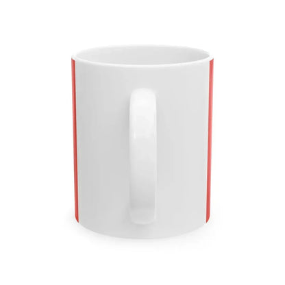 Flag of Rishiri Hokkaido (Japan) White Coffee Mug - Go Mug Yourself