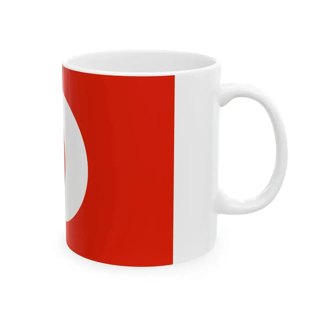 Flag of Rishiri Hokkaido (Japan) White Coffee Mug - Go Mug Yourself