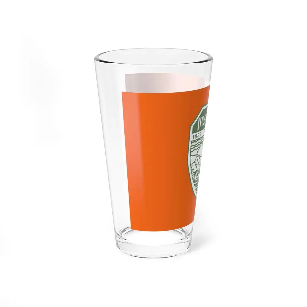 Flag of Rishon LeZion Israel - Pint Glass 16oz - Go Mug Yourself