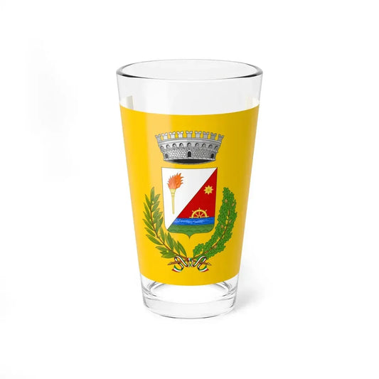 Flag of Riva del Po (Italy) Pint Glass 16oz 16oz - Go Mug Yourself