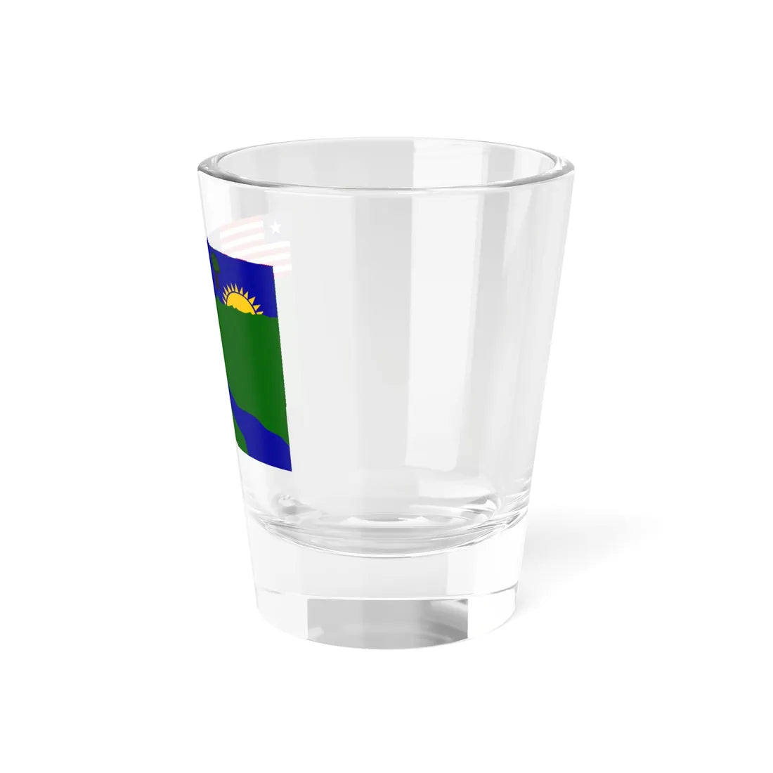 Flag of River Gee County (Liberia) Shot Glass 1.5oz - Go Mug Yourself