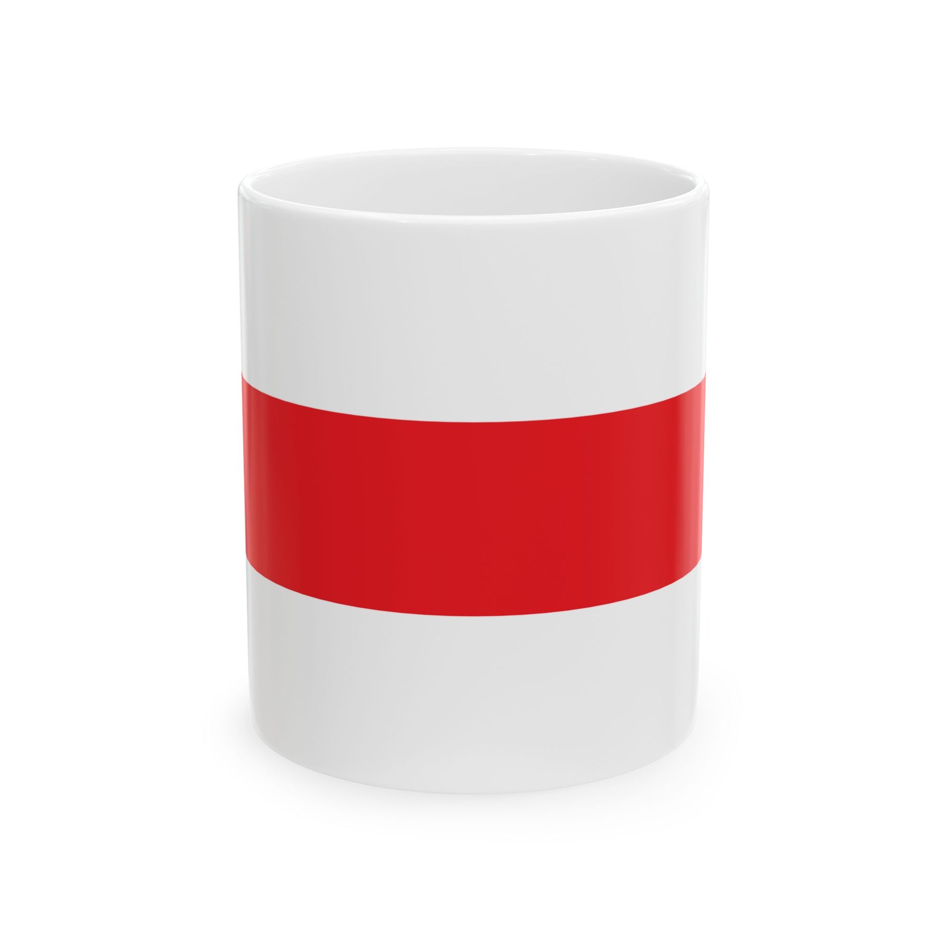 Flag of River Plate (Argentina) White Coffee Mug-11oz-Go Mug Yourself