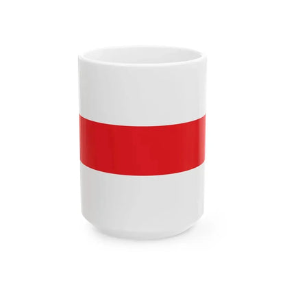 Flag of River Plate (Argentina) White Coffee Mug 15oz - Go Mug Yourself