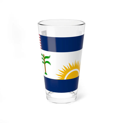 Flag of Rivercess County (Liberia) Pint Glass 16oz 16oz - Go Mug Yourself