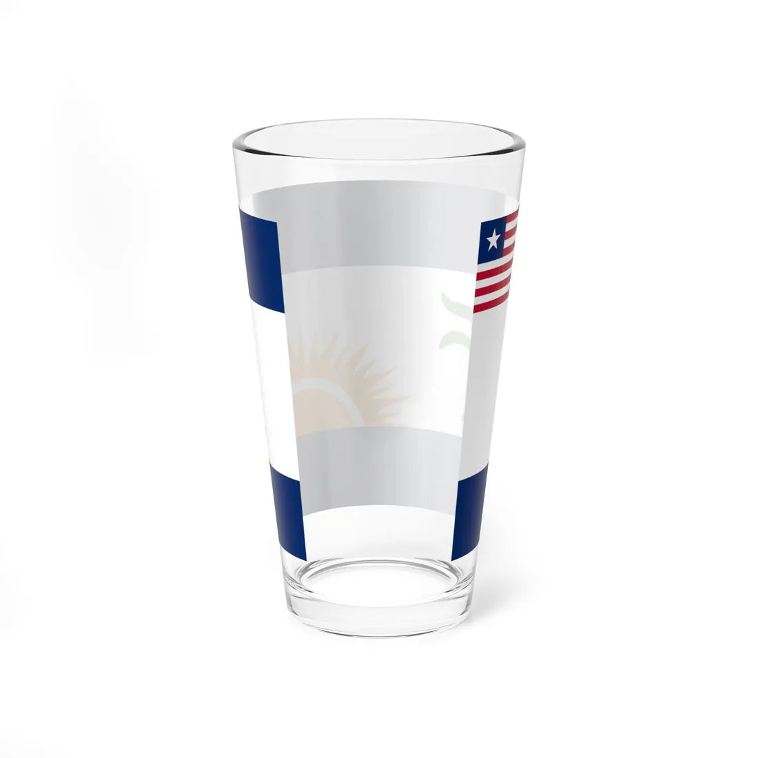Flag of Rivercess County (Liberia) Pint Glass 16oz - Go Mug Yourself