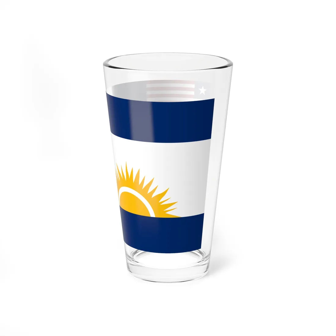 Flag of Rivercess County (Liberia) Pint Glass 16oz - Go Mug Yourself