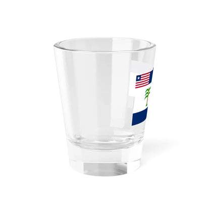 Flag of Rivercess County (Liberia) Shot Glass 1.5oz - Go Mug Yourself
