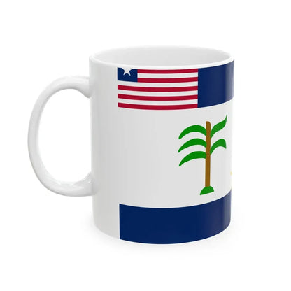 Flag of Rivercess County (Liberia) White Coffee Mug - Go Mug Yourself