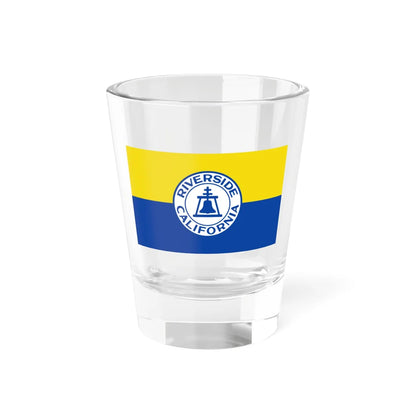 Flag of Riverside California 1967-2020 (United States) Shot Glass 1.5oz 1.5oz - Go Mug Yourself