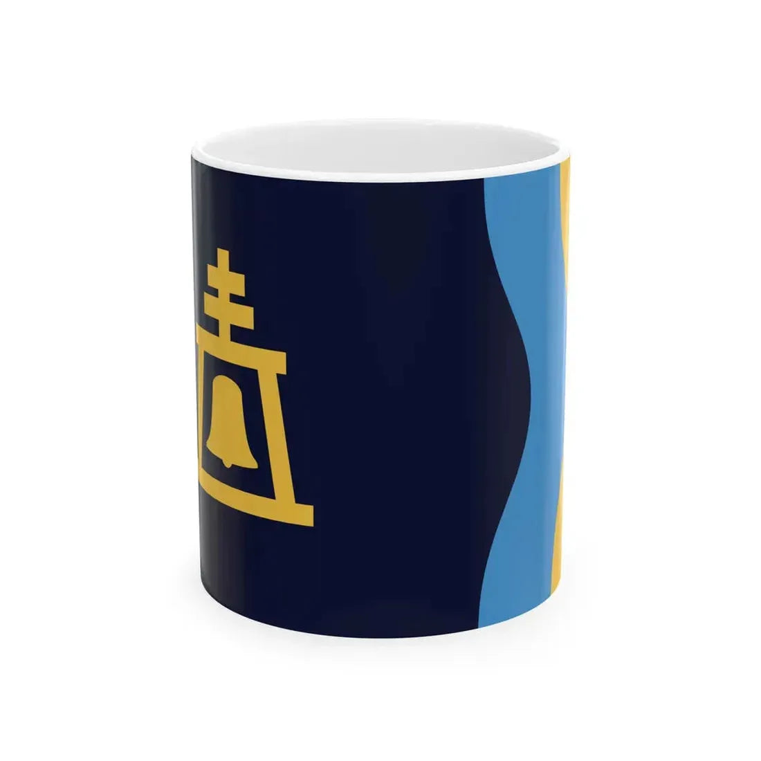 Flag of Riverside California 2020 (United States) White Coffee Mug 11oz - Go Mug Yourself
