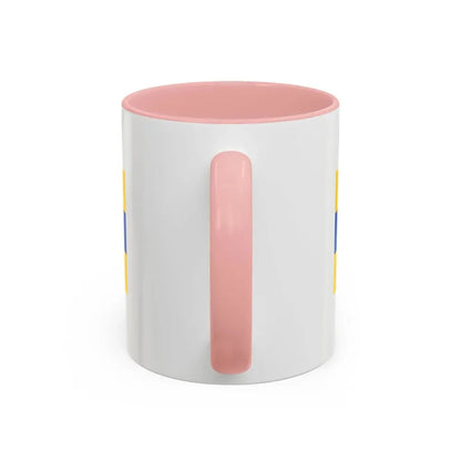 Flag of Rivne Oblast Ukraine - Accent Coffee Mug - Go Mug Yourself