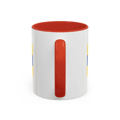 Flag of Rivne Oblast Ukraine - Accent Coffee Mug - Go Mug Yourself