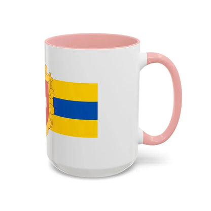 Flag of Rivne Oblast Ukraine - Accent Coffee Mug - Go Mug Yourself