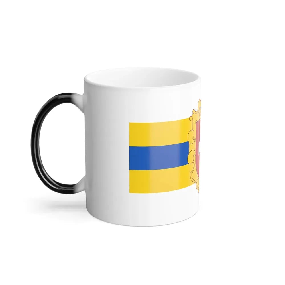 Flag of Rivne Oblast Ukraine - Color Changing Coffee Mug - Go Mug Yourself