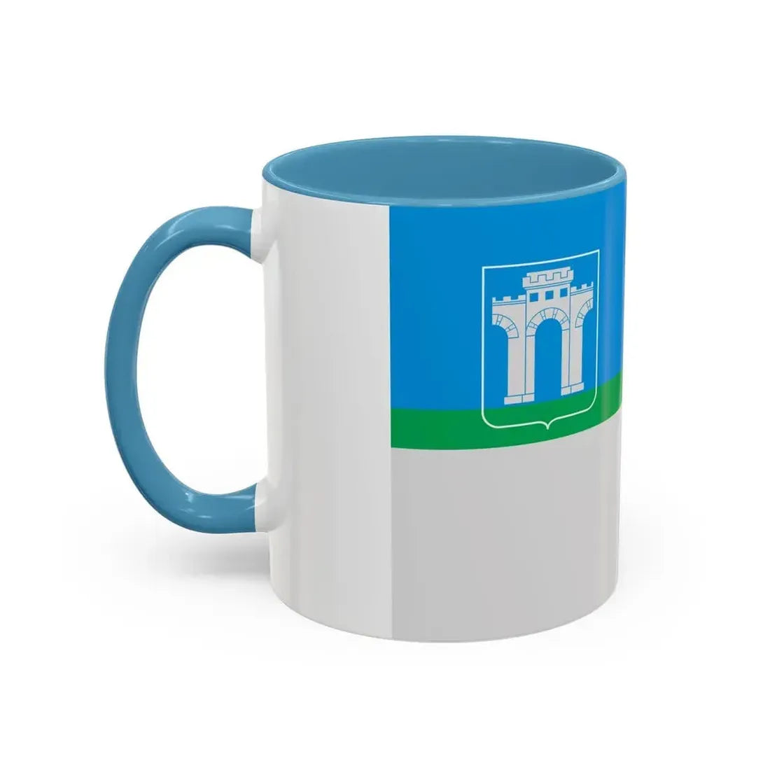 Flag of Rivne Ukraine - Accent Coffee Mug - Go Mug Yourself