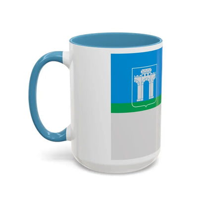 Flag of Rivne Ukraine - Accent Coffee Mug - Go Mug Yourself