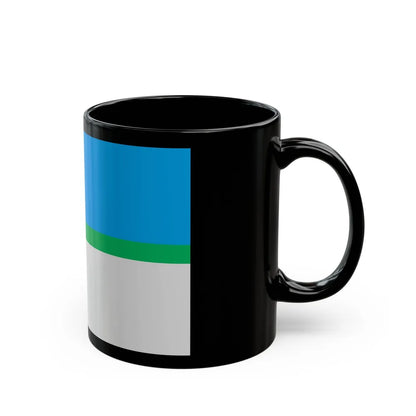 Flag of Rivne Ukraine - Black Coffee Mug-Go Mug Yourself