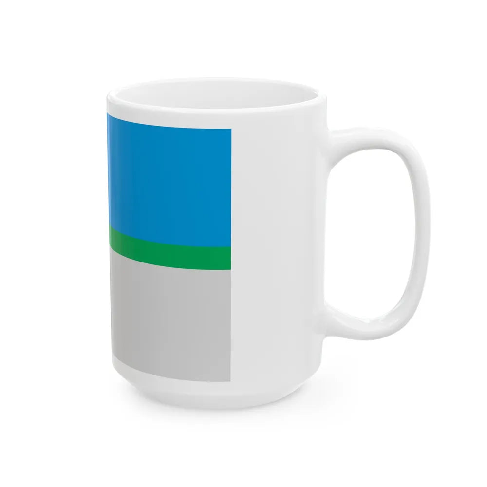 Flag of Rivne Ukraine - White Coffee Mug-Go Mug Yourself