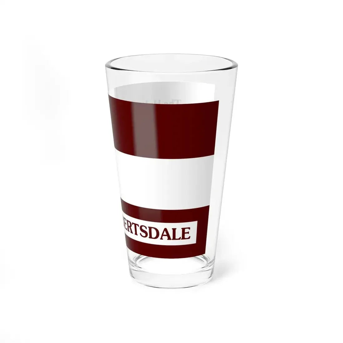 Flag of Robertsdale Alabama (United States) Pint Glass 16oz - Go Mug Yourself
