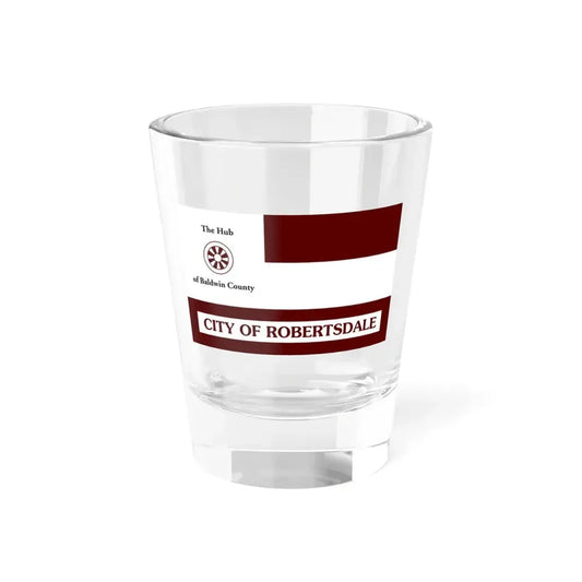 Flag of Robertsdale Alabama (United States) Shot Glass 1.5oz 1.5oz - Go Mug Yourself