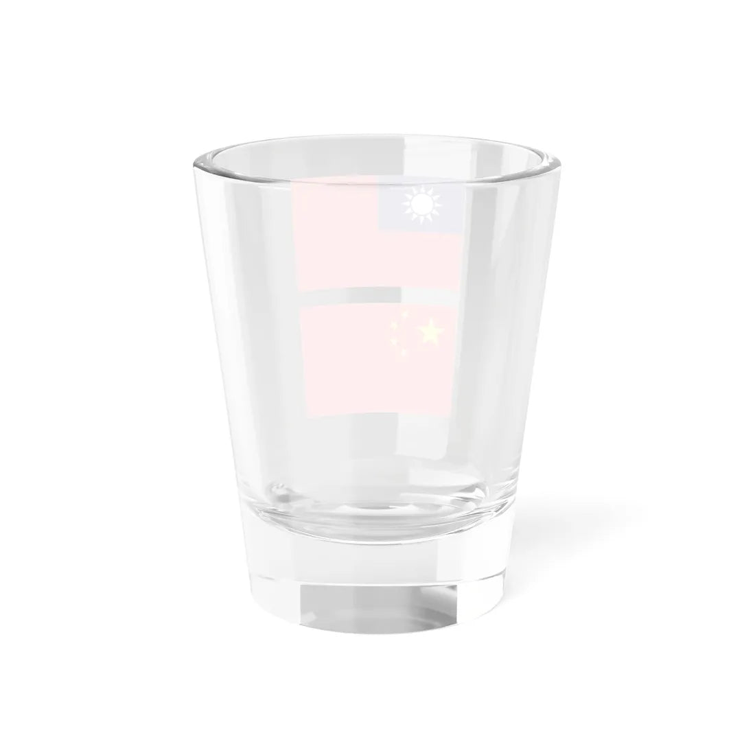 Flag of ROC and PRC 2 (China) Shot Glass 1.5oz - Go Mug Yourself