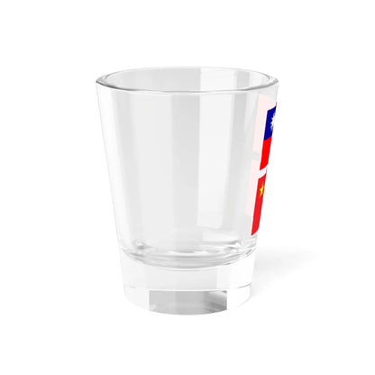 Flag of ROC and PRC 2 (China) Shot Glass 1.5oz - Go Mug Yourself