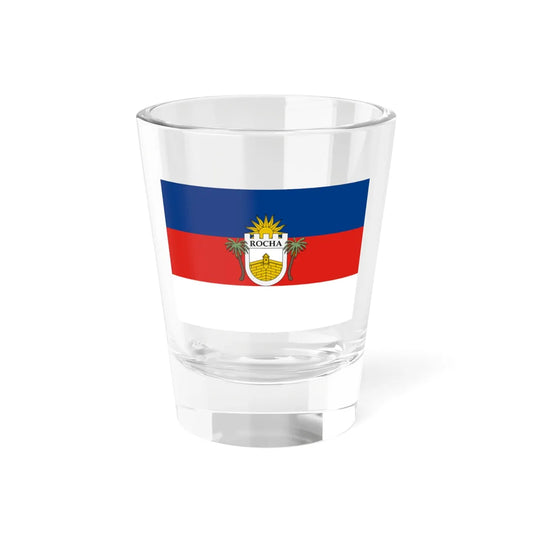 Flag of Rocha Department (Uruguay) Shot Glass 1.5oz 1.5oz - Go Mug Yourself