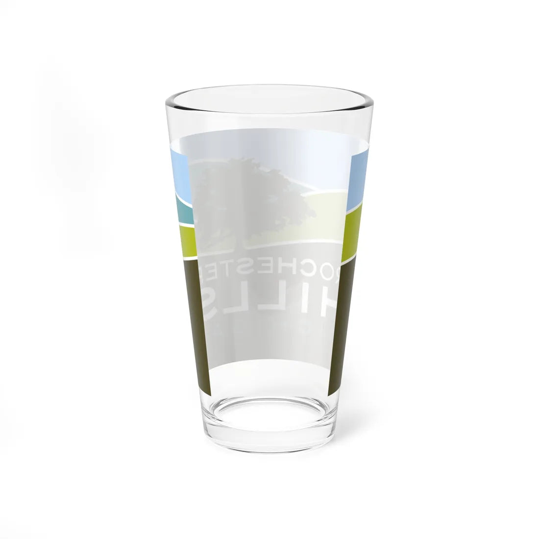 Flag of Rochester Hills Michigan (United States) Pint Glass 16oz - Go Mug Yourself