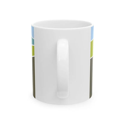 Flag of Rochester Hills Michigan (United States) White Coffee Mug - Go Mug Yourself